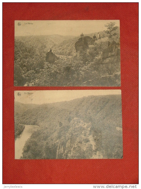 NANDRIN  -  LE HEROU -    2 Cartes Postales - Nandrin