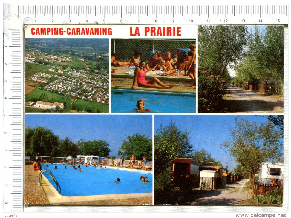 LE MUY -  Camping   "  LA PRAIRIE "   - 5 Vues - Le Muy