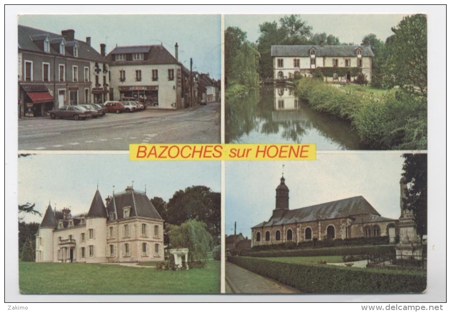 61- BAZOCHES SUR HOËNE. --multivues -RECTO/VERSO-- E 41 - Bazoches Sur Hoene