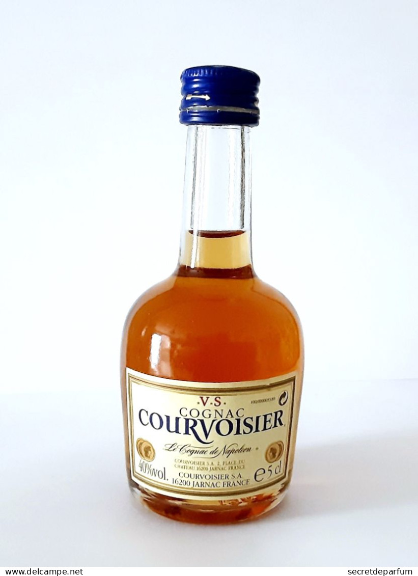 Mignonnette  Vs Cognac Courvoisier En Verre  5 Cl - Miniatures