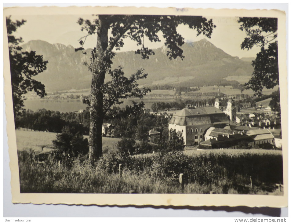 (4/1/34) AK "Mondsee" Sommerfrische Mit Drachenwand, Um 1938 - Mondsee