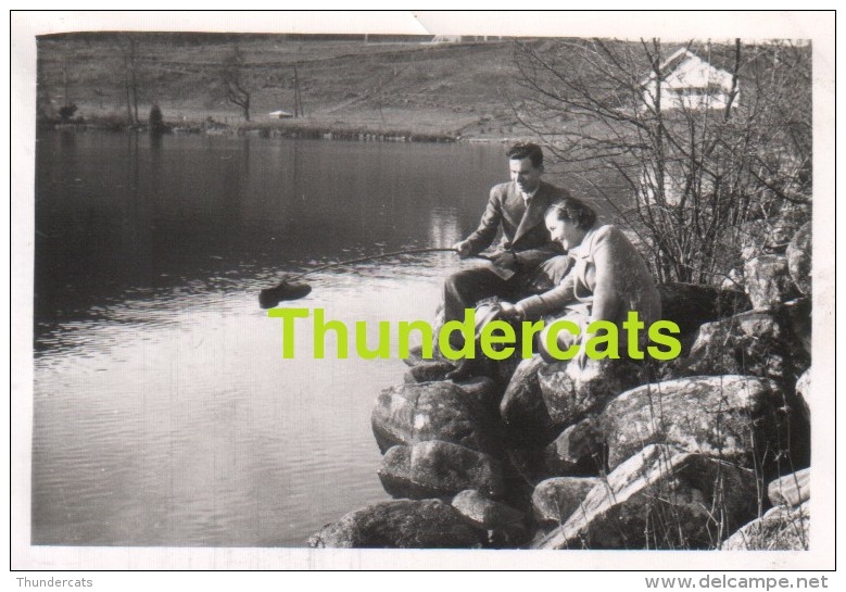 ANCIENNE PHOTO AMATEUR ** VINTAGE AMATEUR SNAPSHOT **  GERARDMER 1936 - Plaatsen