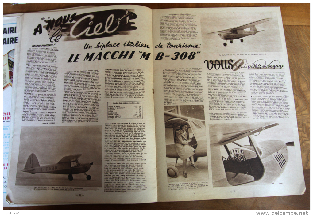 2 Vieux Numéros L'Automobile, L'avion La Moto Le Canot N° 14 Et 15 ; Mars 1947 - 1900 - 1949