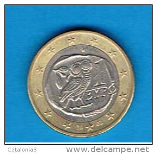 GRECIA  # EUROS #  1 Euro 2002 - Grèce