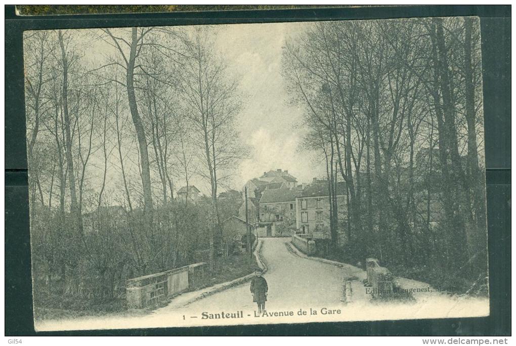 Santeuil : L'avenue De La Gare   Abt187 - Santeuil