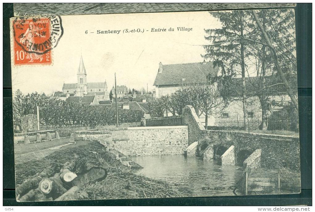 Santeny, Entrée Du Village Abt195 - Santeny