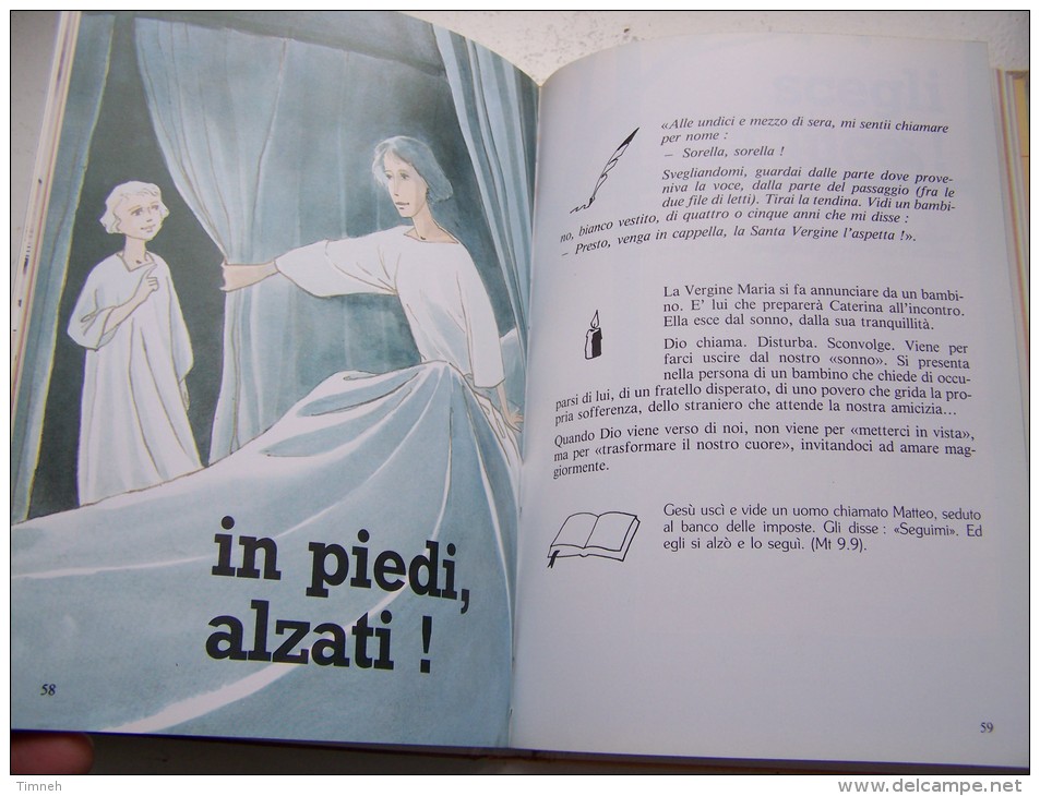 RELIGION - IL MESSAGGIO DI CATERINA LABOURE : DINAMICA DI VITA ! RAYON 1994 - ILLUSTRATIONS - Relié - Autres & Non Classés