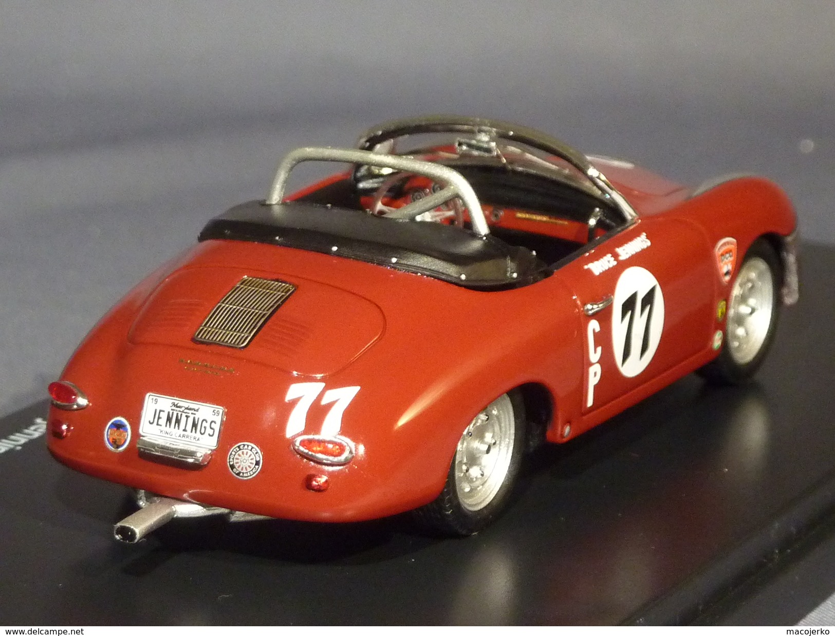 Schuco 08835, Porsche 356 A Speedster #77, 1:43 - Schuco