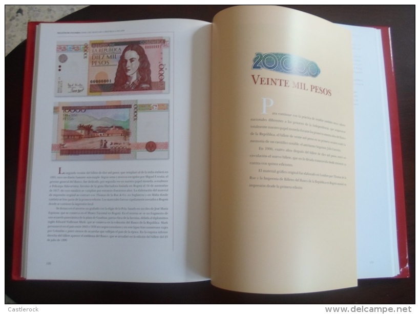 O) 2006 COLOMBIA, BOOK BANKNOTES COLOMBIA 1923-2006, FULL COLOR, -IGNACIO A.HENAO JARAMILLO,HARDCOVER, 223 P. BEAUTIFUL, - Livres & Logiciels