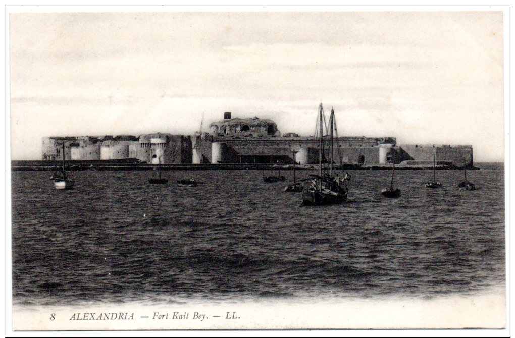 CP, ALEXANDRIE, Le Fort Kait Bey, Vierge - Alexandrië