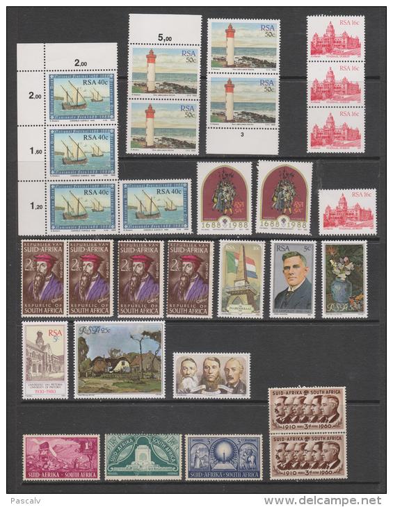 Lot De Timbres ** Neuf Sans Charnière Trois Timbres * Neuf Charnière - Unused Stamps