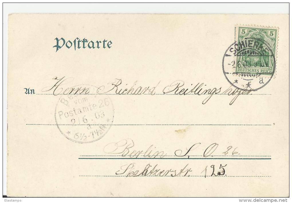 =DE AK  1903 SCHIERKE - Schierke