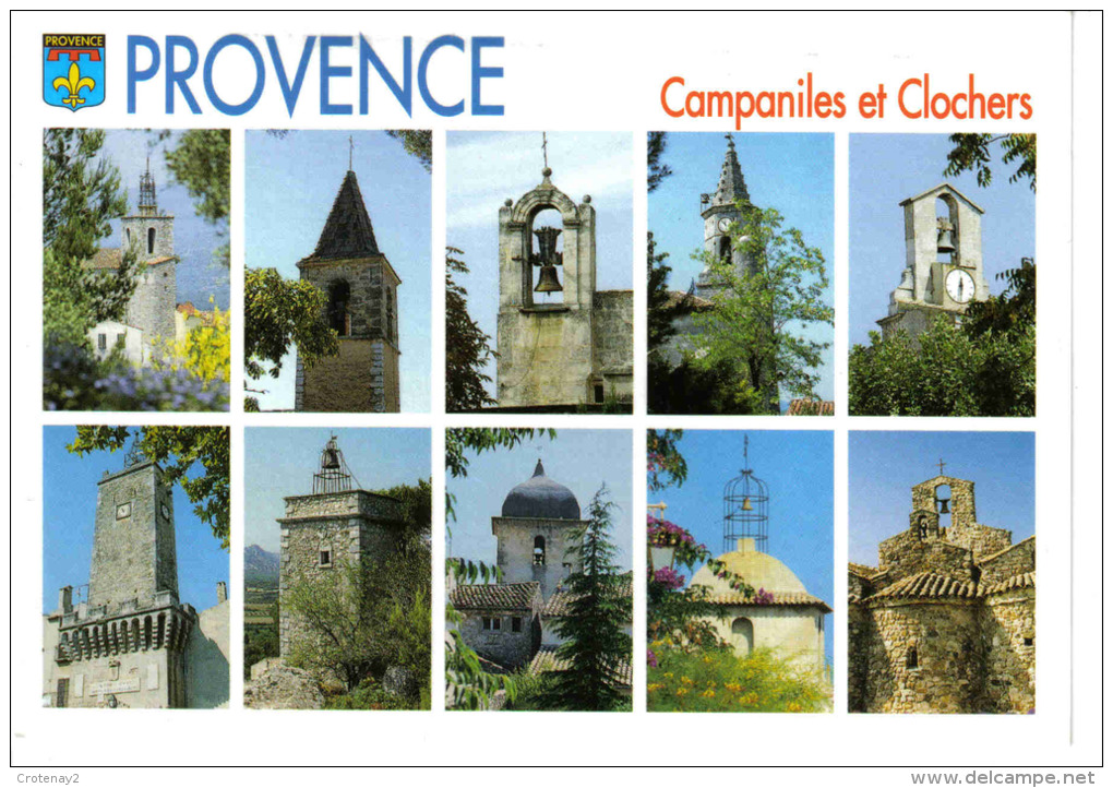 Clochers Et Campaniles De Provence N°C 288 éditions Guy Borens Bandol En 2004 - Provence-Alpes-Côte D'Azur