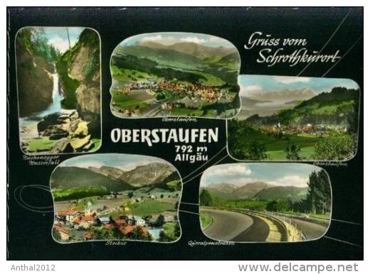 Oberstaufen Allgäu MB Coloriert Mit Steibis 1964 - Oberstaufen