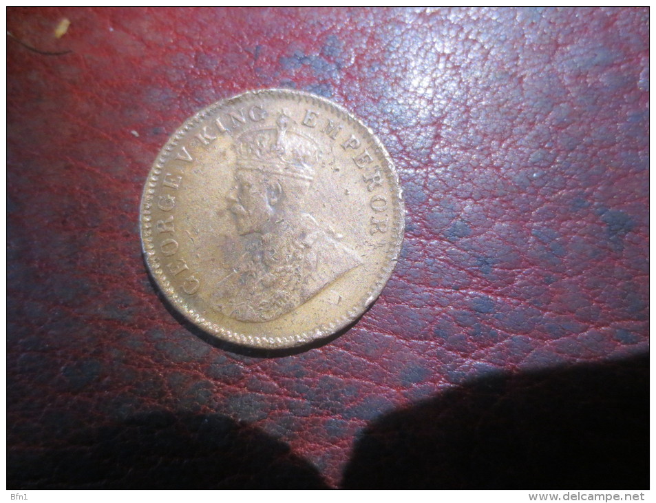 GRANDE BRETAGNE  INDIA 1935- ONE QUARTER ANNA SUP VOIR PHOTOS - Kolonies