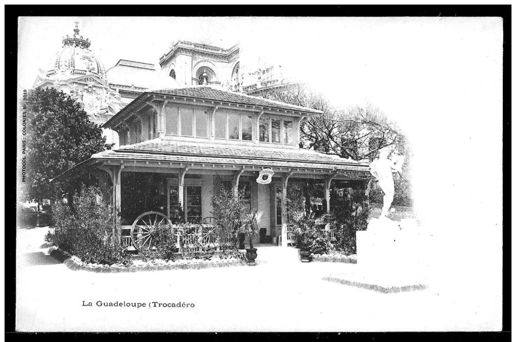 672  EXPOSITION UNIVERSELLE DE  PARIS 1900  ( Edit: PHOTOCOL COLONIES  ) N° 3019  GUADELOUPE - Exhibitions