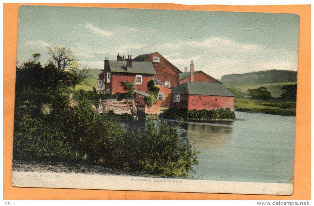 Woodmill Southampton 1905 Postcard - Southampton