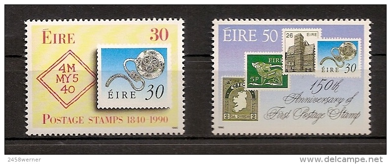 Irland 1990, Nr. 718-719, 150 Jahre Briefmarken, Postfrisch (mnh) - Ungebraucht