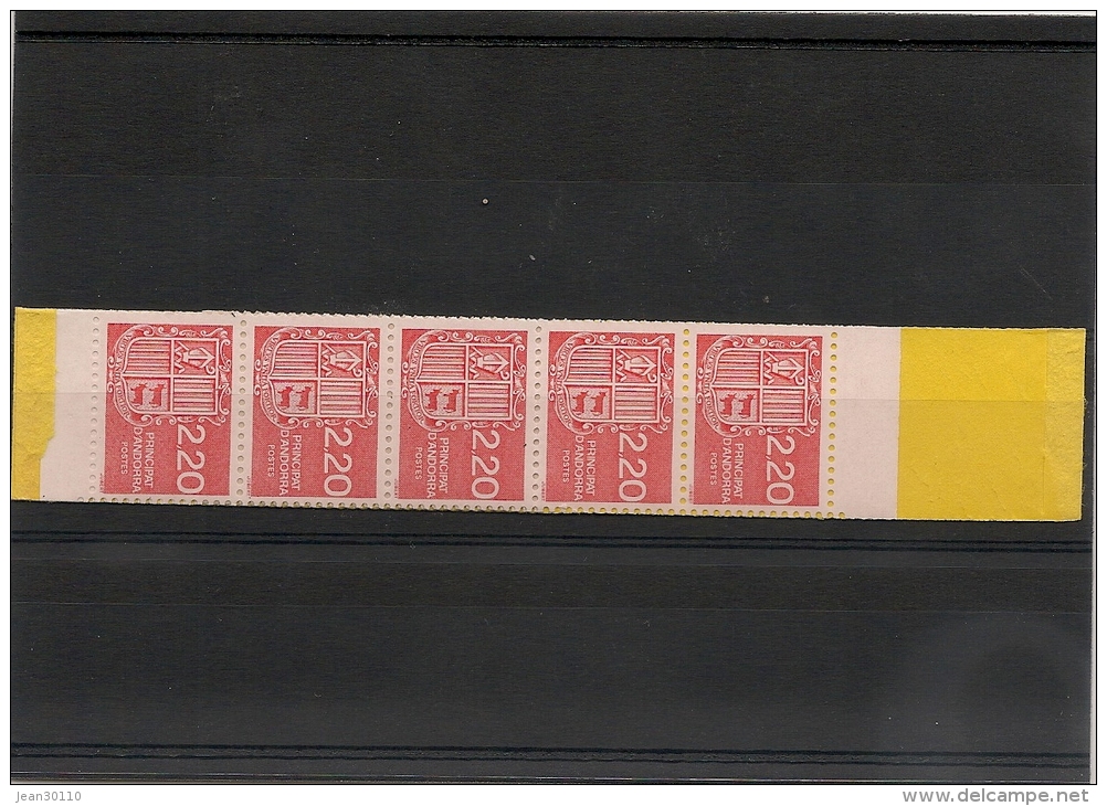 ANDORRE  Année 1988 Carnet N° Y/T : 2** - Postzegelboekjes