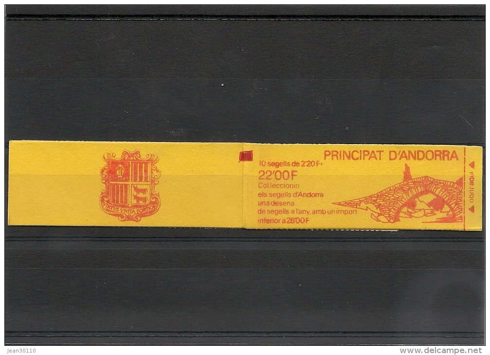 ANDORRE  Année 1988 Carnet  N° Y/T : 2** - Markenheftchen