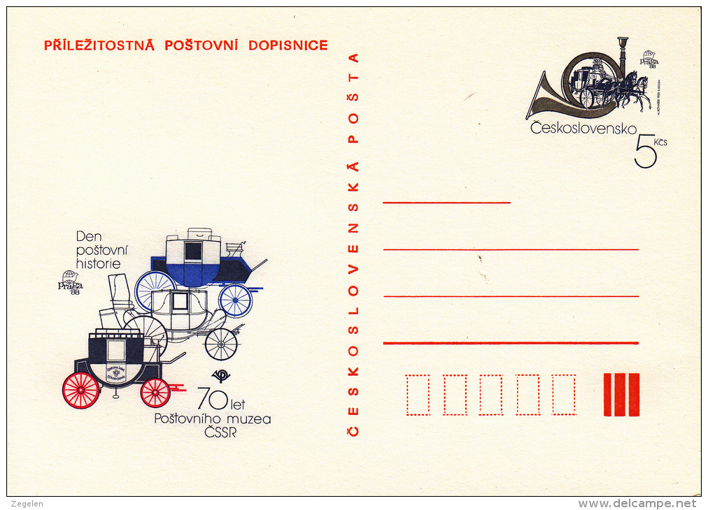 Tsjechoslowakije P240 Postkaart - Cartes Postales