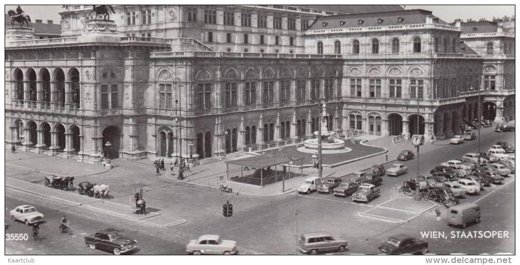 Wien: FORD P1 & TURNIER, OPEL KAPITÄN, PEUGEOT 403, CITROËN 2CV & BACHÉE, USA CARS  -  Staatsoper - Austria - Speelgoed & Spelen