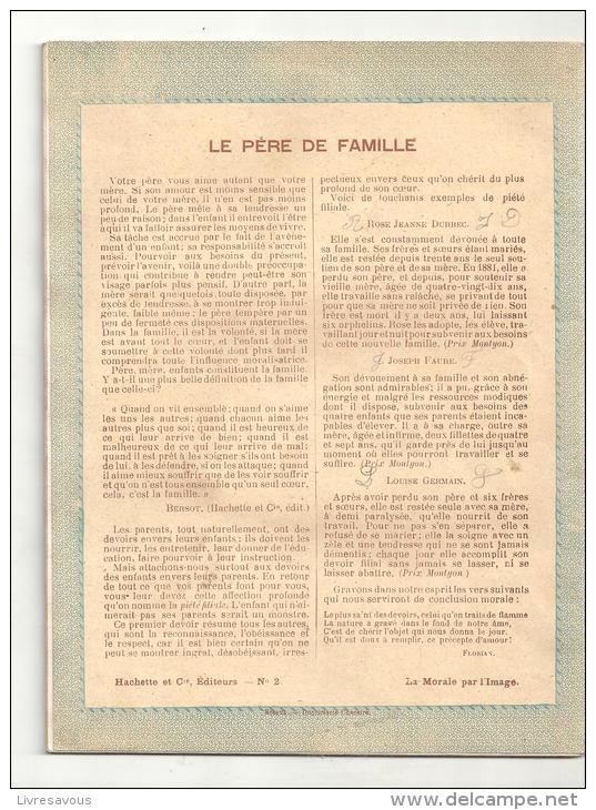 Cahier D´écolier De 1905 La Famille Le Père De Famille Devoirs Des Enfants Envers Leurs Parents N°2 De Chez Hachette - Protège-cahiers