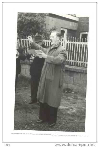 Procession De Magnée En 1955 - Photo Carte - Musiciens - Fléron (85) B130 - Fléron