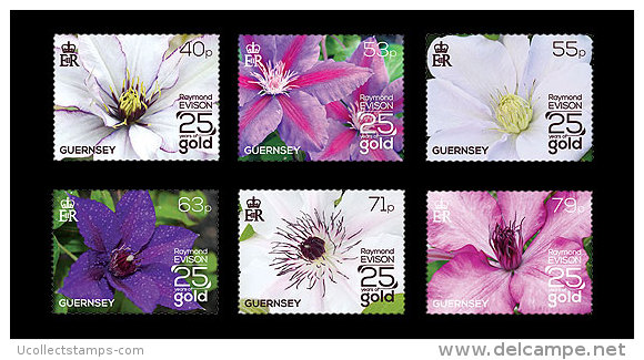 GUERNSEY  2013 R. Evison  Bloemen Flowers Blumen   Postfris/mnh - Neufs