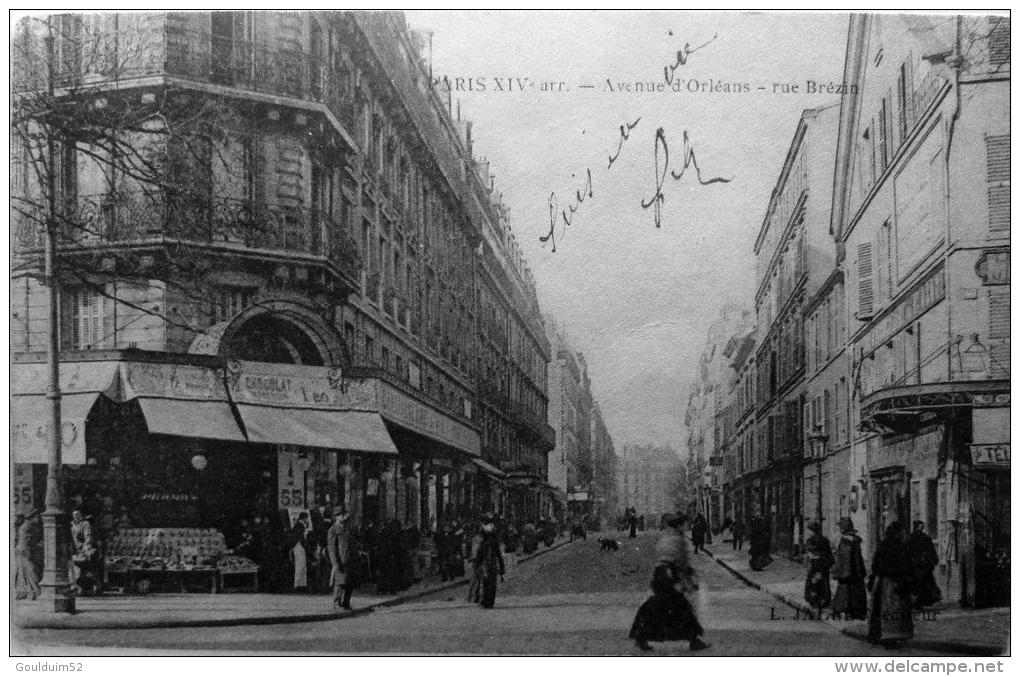 Avenue D´Orléans, Rue Brézin - Arrondissement: 14