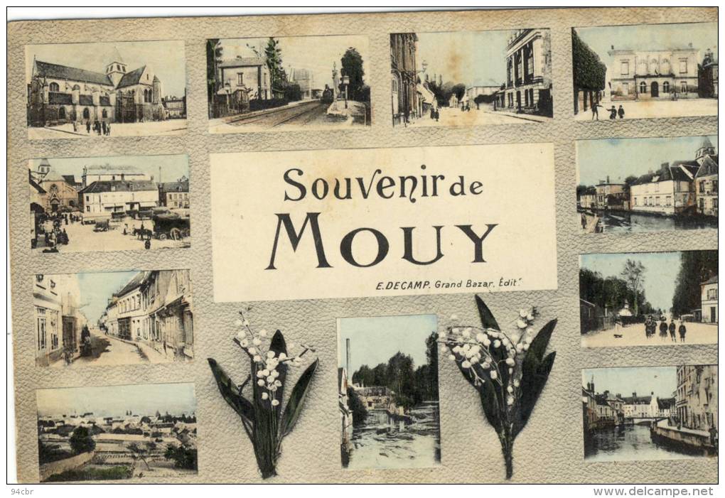 CPA (60) MOUY Souvenir (defaut Coin Bas Gauche) - Mouy