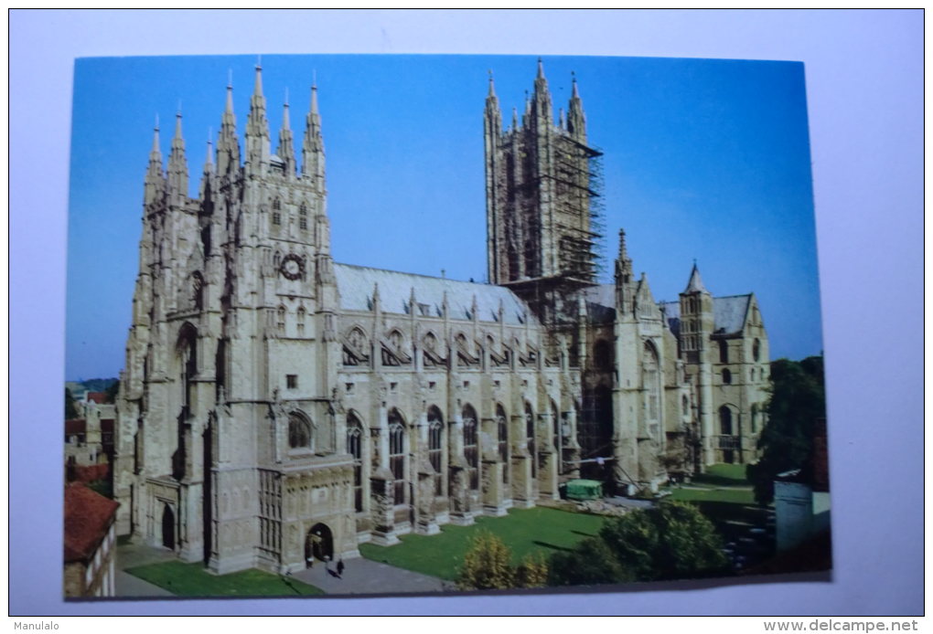 Canterbury Cathedral - From The South West - Dover