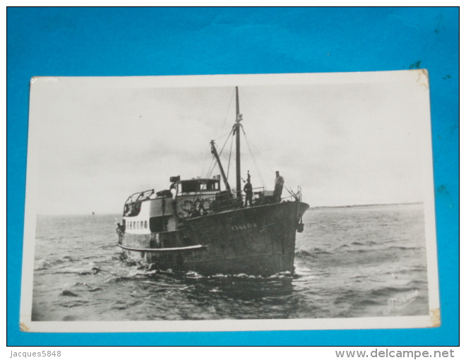 85) Ile D'yeu - N° 117 - CARTE PHOTO - " L'insula Oya " Bateau -  Année 1951 - EDIT - Nozais - Ile D'Yeu