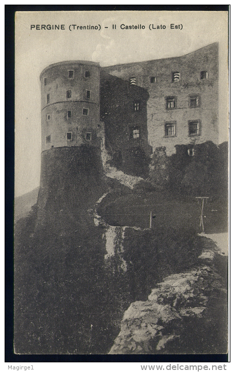 B1897 - Pergine (Trentino) - Il Castello (Lato Est) - Trento