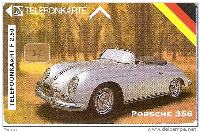 TARJETA DE ALEMANIA-HOLANDA DE UN COCHE PORSCHE 356 (CAR) NUEVA-MINT - Automobili