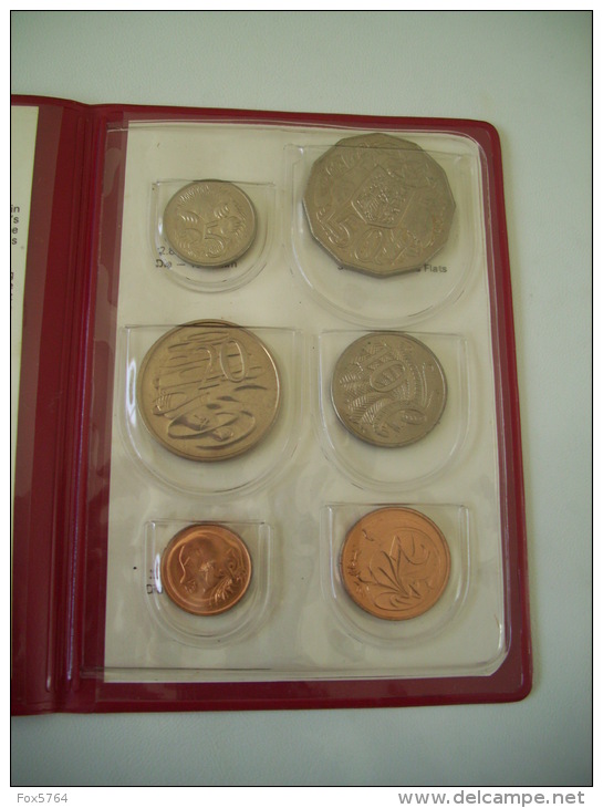 LOT 6 MONNAIES / SET AUSTRALIE / AUSTRALIAN MINT / 1978 - Colecciones