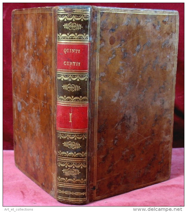 Histoire D’Alexandre Le Grand  -  Tome 1 /  Quinte Curce  / Alberts & Van Der Kloot 1727 / Texte Latin - 1701-1800