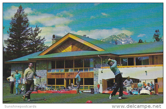 Canada Golf Clubhoiuse And First Tee Jasper Pak Lodge Alberta - Jasper