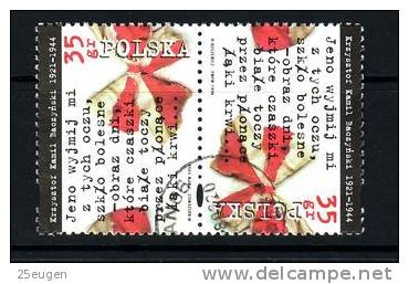 POLAND 1996 MICHEL No: 3571 Tete Beche USED - Gebraucht