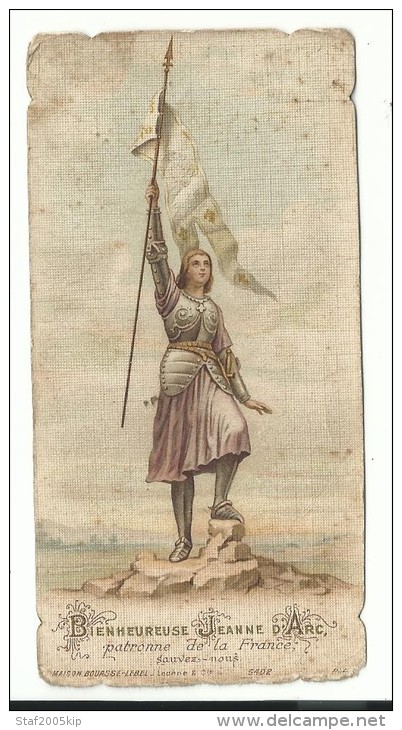 Bienheureuse Jeanne D'Arc - Patronne De La France 1908 - Characters