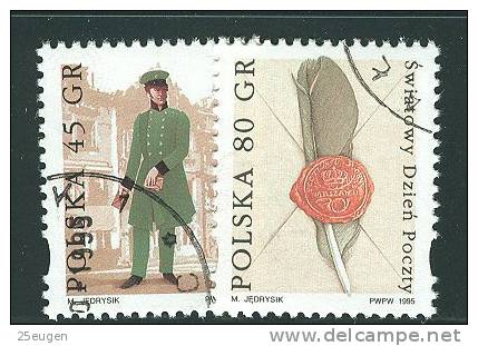 POLAND 1995 MICHEL No: 3561-3562  USED - Gebraucht