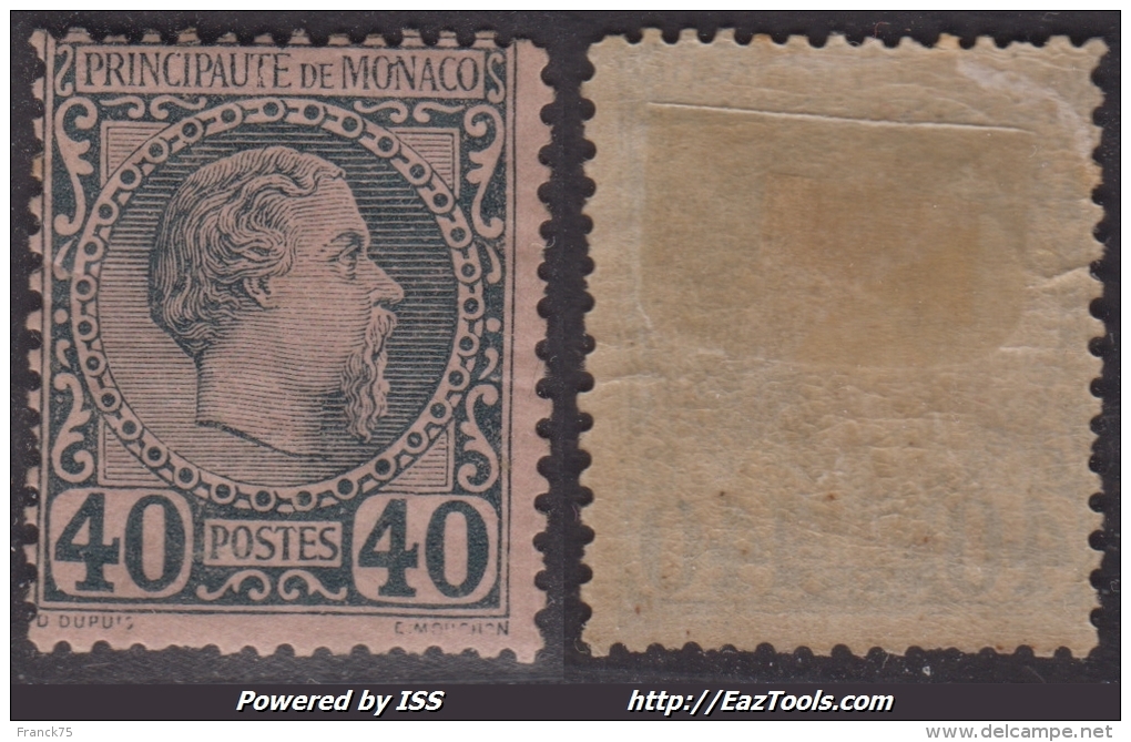 *PROMO* 40c Charles III Neuf * TB (Y&T N° 7 , Cote 125€) - Other & Unclassified