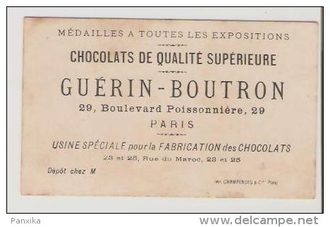 Chocolat Guerin-Boutron. La Partie De Ballons. - Guérin-Boutron