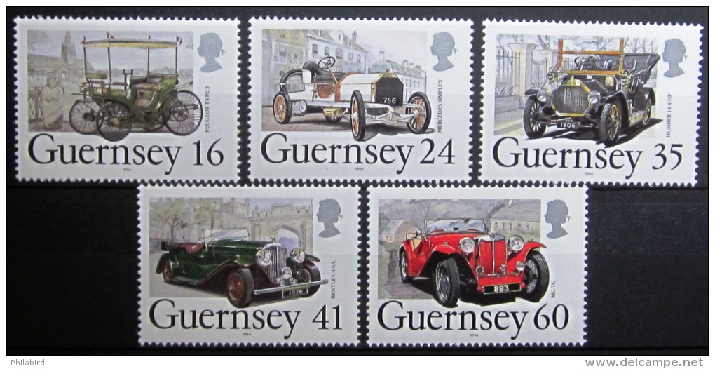 GUERNESEY              N°  648/652                NEUF** - Guernesey