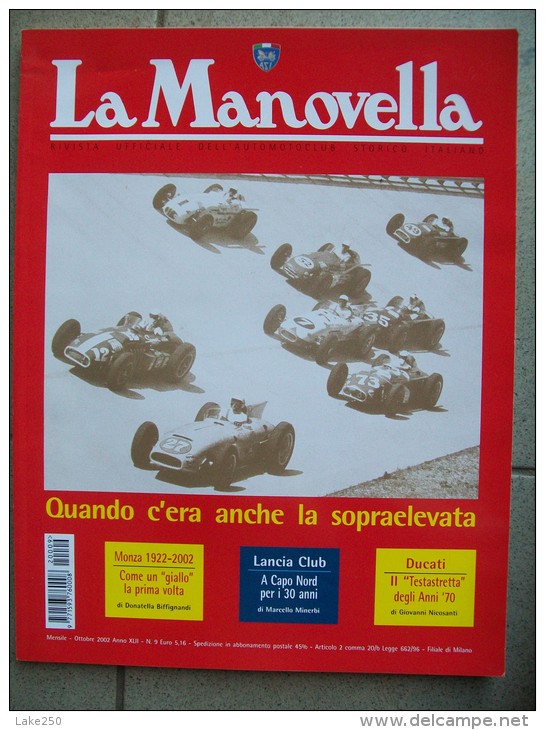 LA MANOVELLA -  OTTOBRE  2002 SPECIALE AUTODROMO DI MONZA - Motoren