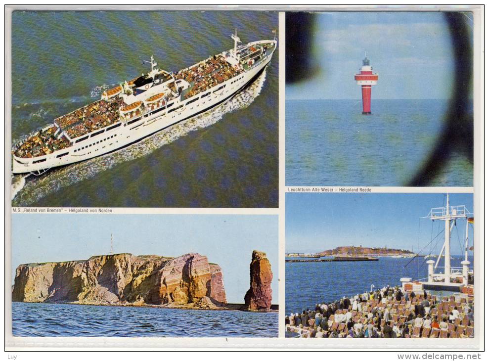 M.S. "ROLAND Von BREMEN" - Bremerhaven - Helgoland - Reede SHIP - Other & Unclassified