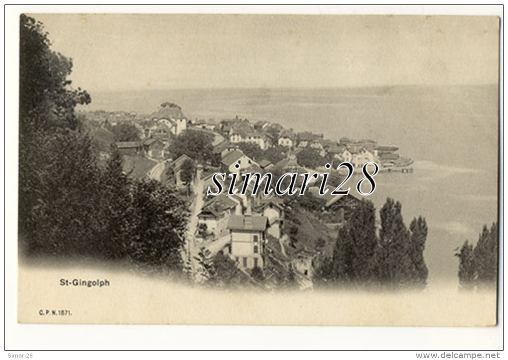 ST GINGOLPH - N° 1871 - - Saint-Gingolph