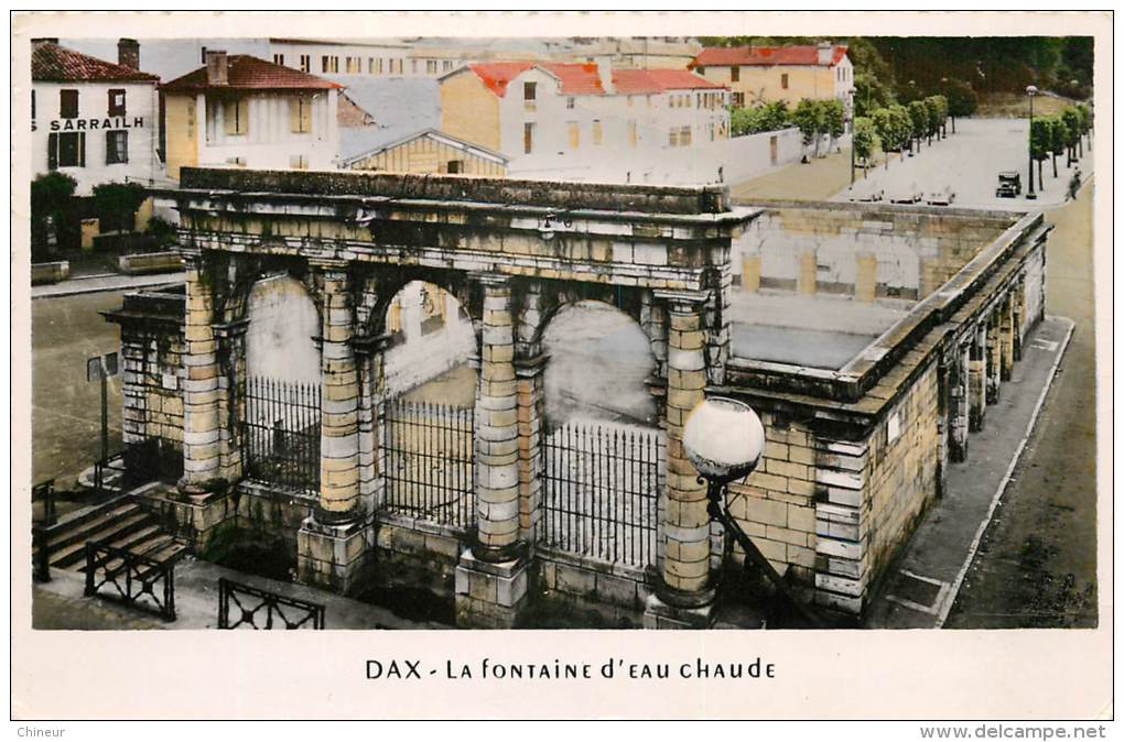 DAX LA FONTAINE D'EAU CHAUDE - Dax