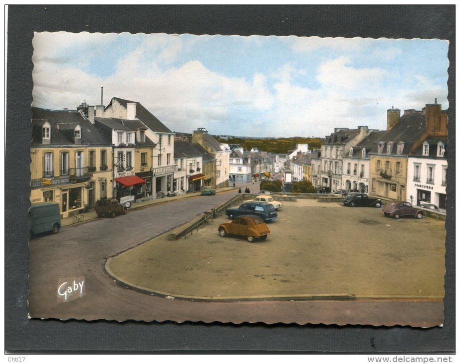 GOURIN PLACE DE LA VICTOIRE    CIRC  OUI   / 1970   EDIT - Gourin