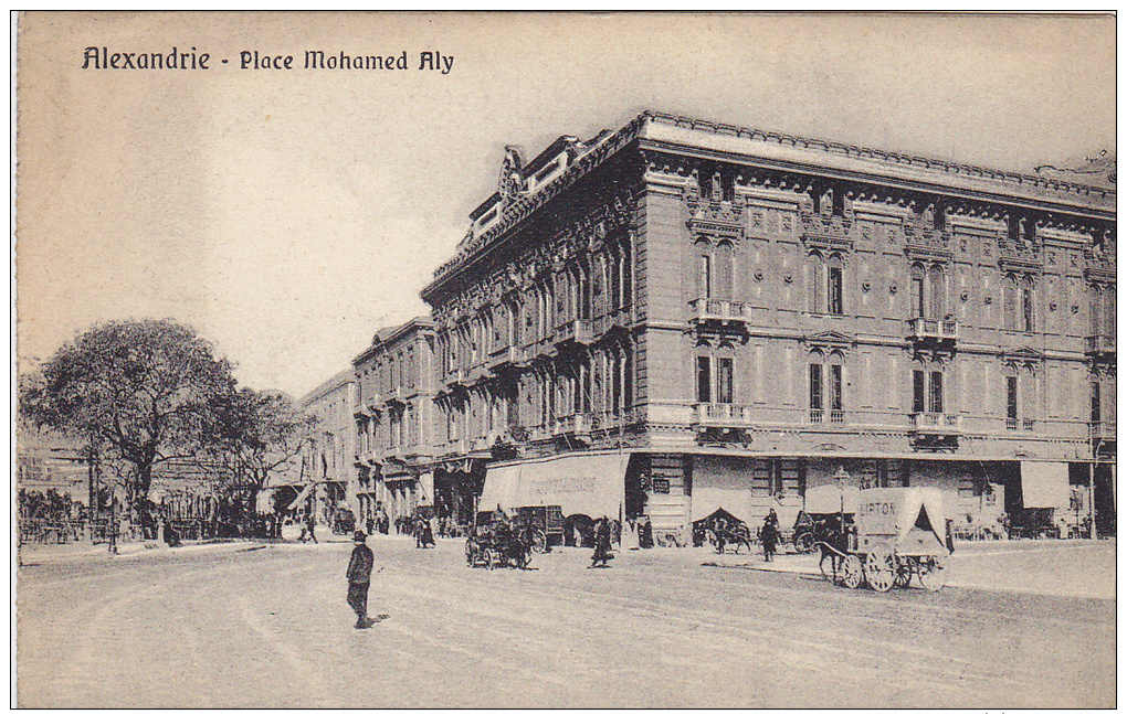 Alexandrie , Egypt , 00-10s ; Place Mohamed Aly - Alexandrie